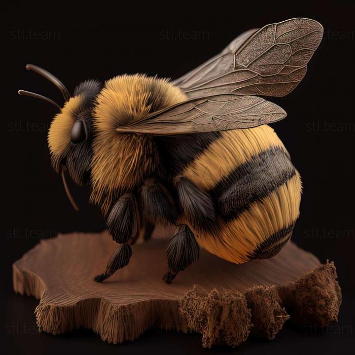 3D модель Bombus sitkensis (STL)